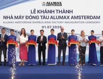 Việt Nam có nhà máy đóng tàu đầu tiên chuyển giao toàn diện công nghệ Hà Lan