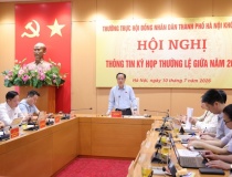HĐND Hà Nội chất vấn về úng ngập đô thị, tái chất vấn về triển khai bữa ăn bán trú