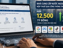 Google, Meta, TikTok nộp hơn 12.500 tỷ đồng thuế qua cổng nhà cung cấp nước ngoài