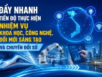 Đẩy nhanh tiến độ thực hiện nhiệm vụ khoa học, công nghệ, đổi mới sáng tạo và chuyển đổi số