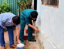 Xã Cẩm Tú (Thanh Hóa): Chung tay chỉnh trang nhà ở cho bệnh binh hướng tới kỷ niệm 79 năm Ngày thương binh liệt sĩ