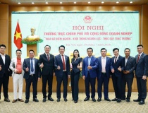 Doanh nhân thế hệ kế nghiệp tham dự Hội nghị Chính phủ gặp cộng đồng doanh nghiệp