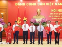 Hội nghị công bố các quyết định của Bộ Chính trị, Ban Bí thư về công tác cán bộ