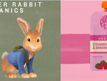 Thu hồi túi trái cây nghiền hữu cơ Pumpkin Tree Peter Rabbit Organics do nguy cơ lẫn nhựa mềm