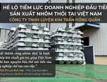 Hé lộ tiềm lực doanh nghiệp đầu tiên sản xuất nhôm thỏi tại Việt Nam