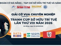Đà Nẵng: Sắp khởi tranh Giải Cờ vua chuyên nghiệp tranh cúp Sở hữu Trí tuệ lần thứ VIII