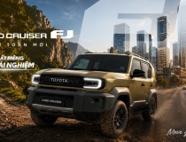 Toyota trình làng Land Cruiser FJ: SUV địa hình nhỏ gọn, sẵn sàng cho mọi hành trình