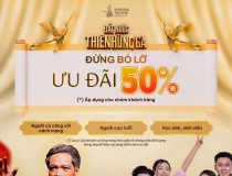 Vingroup tặng 50% giá vé show “Đất nước thiên hùng ca” - tri ân người có công, người cao tuổi và học sinh, sinh viên