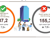 Tình hình doanh nghiệp 7 tháng năm 2026: Hai thái cực đối lập trên thị trường