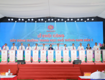 Khởi công Trường THPT Nam Đàn 1, Phó Thủ tướng Phạm Thị Thanh Trà kỳ vọng môi trường giáo dục chất lượng cao, nhân văn