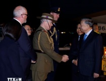 Tổng Bí thư, Chủ tịch nước Tô Lâm bắt đầu thăm cấp Nhà nước tới Australia