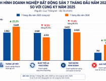 Doanh nghiệp bất động sản giải thể tiếp tục tăng mạnh