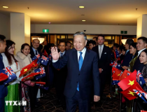 Tổng Bí thư, Chủ tịch nước Tô Lâm đến thủ đô Canberra, tiếp tục chuyến thăm cấp Nhà nước Australia