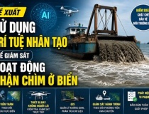 Đề xuất sử dụng trí tuệ nhân tạo để giám sát hoạt động nhận chìm ở biển