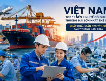 Gần 320 tỷ USD xuất khẩu 7 tháng đầu năm: Từ vị thế top 15 thương mại lớn nhất thế giới đến sức bật nguồn nhân lực Việt Nam