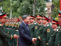 Tổng Bí thư, Chủ tịch nước Tô Lâm thăm và làm việc với Sư đoàn 308: Chúng ta phải chủ động chuẩn bị lực lượng từ thời bình