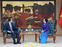 Phó Thủ tướng Phạm Thị Thanh Trà tiếp Đại sứ Trung Quốc