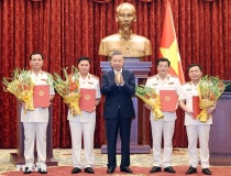 Tổng Bí thư, Chủ tịch nước Tô Lâm trao quyết định bổ nhiệm 4 kiểm sát viên Viện Kiểm sát nhân dân Tối cao