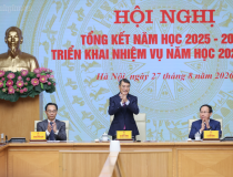 Thủ tướng chủ trì Hội nghị tổng kết năm học 2025-2026, triển khai nhiệm vụ năm học 2026-2027
