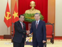 Tổng Bí thư, Chủ tịch nước Tô Lâm: Luôn dành ưu tiên cao nhất cho việc củng cố, phát triển quan hệ Việt Nam-Lào