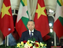 Tổng Bí thư, Chủ tịch nước Tô Lâm: Quan hệ hợp tác Việt Nam-Myanmar sẽ có những bước phát triển mới, thực chất hơn