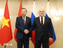 Tổng Bí thư, Chủ tịch nước Tô Lâm hội kiến Thủ tướng Nga Mikhail Mishustin