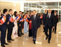 Tổng Bí thư, Chủ tịch nước Tô Lâm bắt đầu thăm chính thức Cộng hòa Pháp và dự Hội nghị Thượng đỉnh Không gian vũ trụ tại Paris