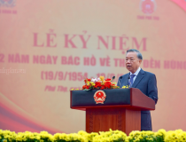 Phát biểu của Tổng Bí thư, Chủ tịch nước Tô Lâm tại Lễ kỷ niệm 72 năm Ngày Bác Hồ về thăm Đền Hùng