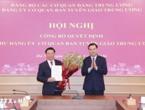Ông Trần Thanh Lâm giữ chức Bí thư Đảng ủy Cơ quan Ban Tuyên giáo Trung ương