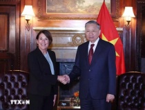 Tổng Bí thư, Chủ tịch nước Tô Lâm tiếp Hiệu trưởng Trường Kinh doanh Stanford