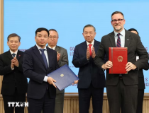 Tổng Bí thư, Chủ tịch nước Tô Lâm chứng kiến Lễ trao các văn kiện, thỏa thuận hợp tác với Liên Hợp Quốc