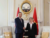 Tổng Bí thư, Chủ tịch nước Tô Lâm hội kiến với Toàn quyền Canada Louise Arbour