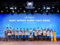 Học bổng Kiến tạo mùa 6 của Vinschool: Trao cơ hội để học sinh kiến tạo tương lai