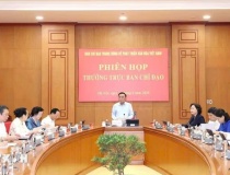 Thường trực Ban Bí thư Trần Cẩm Tú chủ trì Phiên họp Thường trực Ban Chỉ đạo Trung ương về phát triển văn hóa