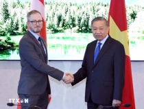 Tổng Bí thư, Chủ tịch nước Tô Lâm tiếp lãnh đạo Đảng Cộng sản Canada