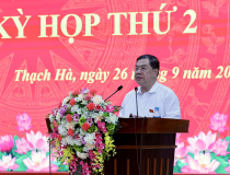 Phó Thủ tướng Thường trực Phạm Gia Túc tiếp xúc cử tri Hà Tĩnh trước Kỳ họp thứ 2, Quốc hội khóa XVI