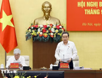 Chủ tịch Quốc hội Trần Thanh Mẫn chủ trì Hội nghị Ban Thường vụ Đảng ủy Quốc hội