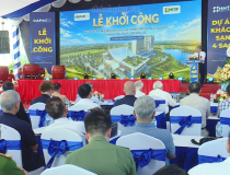 Khởi công tổ hợp gần 1.169 tỷ đồng, bổ sung hạ tầng tại Khu Công nghệ cao Hòa Lạc