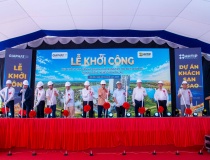 Khởi công khu khách sạn, căn hộ dịch vụ và trung tâm hội nghị quốc tế tại Khu Công nghệ cao Hòa Lạc