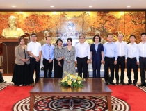 Phó Chủ tịch UBND Thành phố Trương Việt Dũng tiếp Đoàn đại biểu Hiệp hội Bán dẫn Đông Nam Á