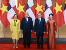 Tổng Bí thư, Chủ tịch nước Tô Lâm chủ trì Lễ đón Tổng thống Cộng hòa Panama thăm chính thức Việt Nam