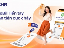 Hoàn tiền đến 200.000 đồng khi thanh toán hóa đơn tự động trên SHB SAHA