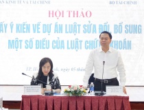 Hội thảo lấy ý kiến về dự án Luật sửa đổi, bổ sung một số điều của Luật Chứng khoán