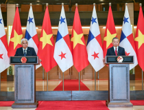 Tổng Bí thư, Chủ tịch nước Tô Lâm và Tổng thống Panama gặp gỡ báo chí sau hội đàm