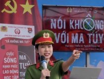 Nữ cán bộ Công an trẻ đưa AI vào tuyên truyền pháp luật