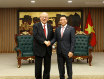 Phó Thủ tướng Nguyễn Văn Thắng tiếp Cố vấn đặc biệt Liên minh Nghị sĩ hữu nghị Nhật Bản-Việt Nam
