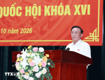 Thường trực Ban Bí thư Trần Cẩm Tú tiếp xúc cử tri tại Đà Nẵng
