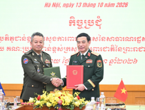 Củng cố hợp tác quốc phòng song phương giữa Việt Nam - Campuchia