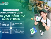 VPBank tiếp tục mở rộng chuỗi giải pháp hỗ trợ hộ kinh doanh mùa cuối năm