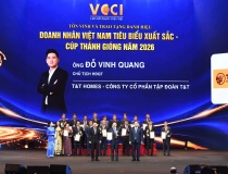 Phó Chủ tịch T&T Group Đỗ Vinh Quang được vinh danh Doanh nhân Việt Nam tiêu biểu - Cúp Thánh Gióng 2026